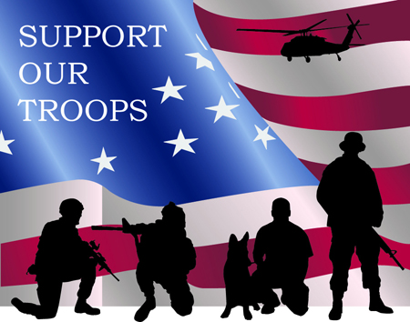 Help USA troops